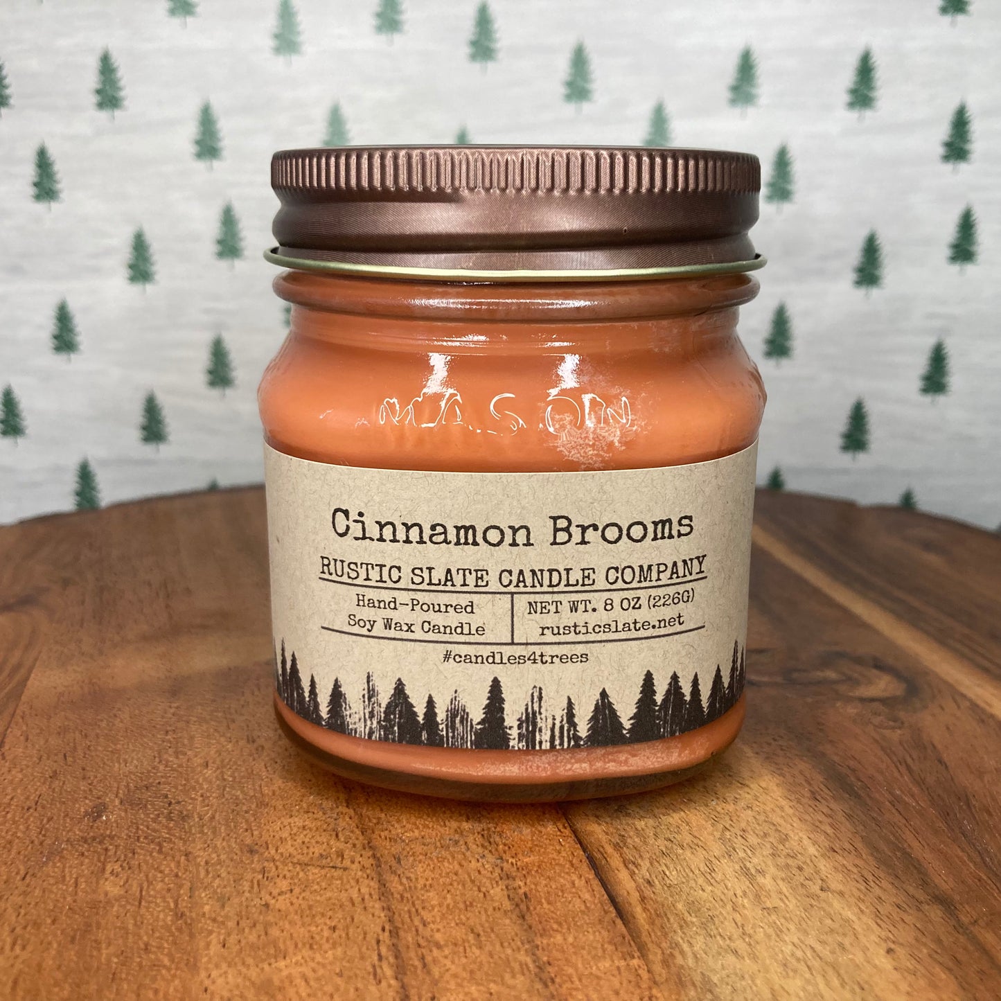 Cinnamon Brooms Soy Candle